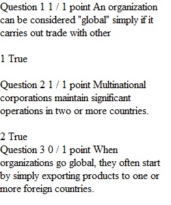 Module 3 Self Quiz